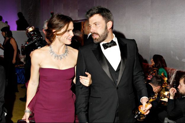 Jennifer Garner et Ben Affleck, lors des Oscars, en février 2013.