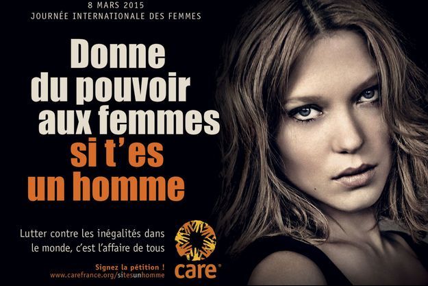 Léa Seydoux et Vincent Cassel s’engagent pour les femmes aux côtés de l’ONG CARE France.