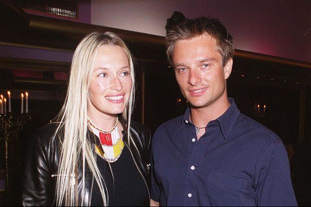 Estelle Lefébure et David Hallyday, ensemble pour Emma