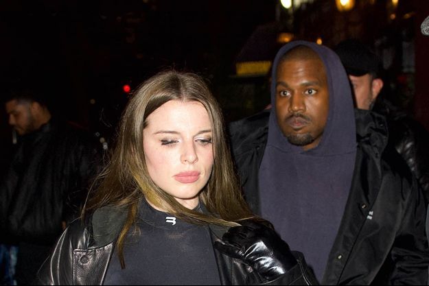 Kanye West et Julia Fox le 4 janvier à New York. 