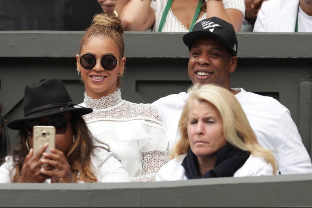 Beyoncé et Jay Z dans les tribunes de Wimbledon, ce samedi