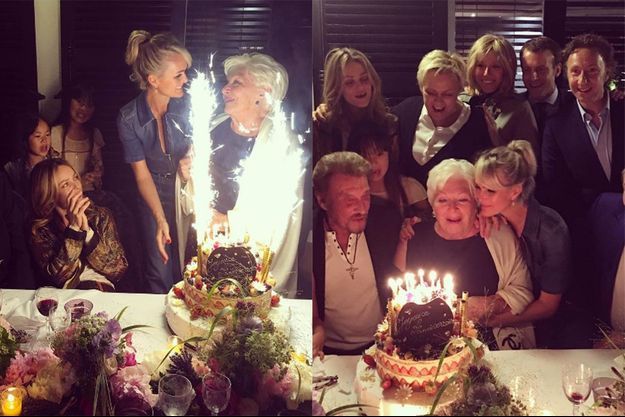 Emmanuel Macron Et Des Stars Fetent L Anniversaire De Line Renaud Emmanuel Macron Et Des Stars Fetent L Anniversaire De Line Renaud