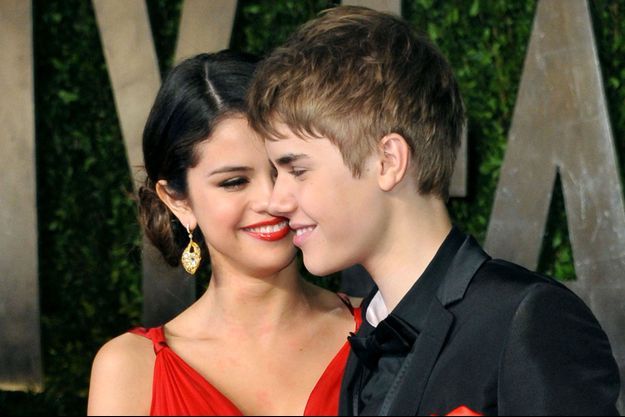 Selena Gomez et Justin Bieber, en 2011. 