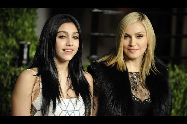  Lourdes et Madonna en février 2011.