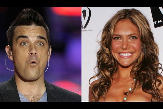  Robbie Williams et Ayda Field.