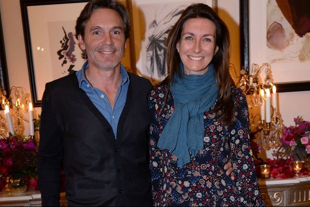 Anne Claire Coudray Et Son Mari