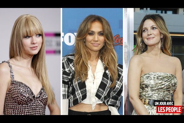  Taylor Swift, Jennifer Lopez et Drew Barrymore.