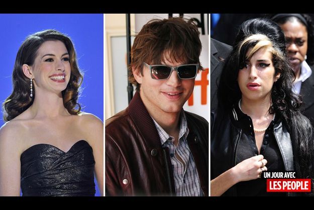  Anne Hathaway, Ashton Kutcher, Amy Winehouse