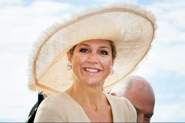 La reine Maxima des Pays-Bas à Amsterdam, le 29 août 2015