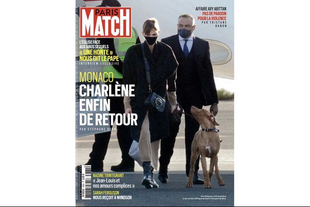 La couverture du numéro 3784 de Paris Match.