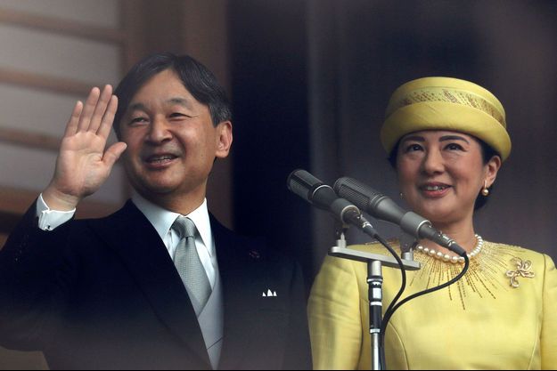 L'empereur Naruhito et sa femme, l'impératrice Masako en mai à Tokyo. 