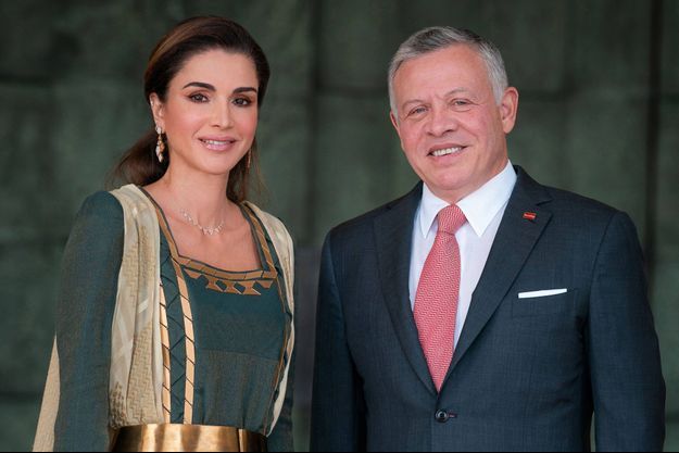 La reine Rania et le roi Abdallah II de Jordanie le 25 mai 2019
