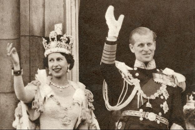 La reine d'Angleterre Elizabeth II, même le jour de son ...