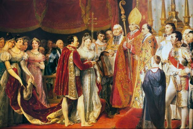 Le mariage religieux de Napoléon Ier et Marie-Louise, par Georges Rouget (château de Versailles) 
