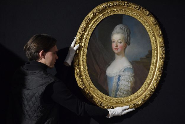 La reine Marie-Antoinette par Joseph-Siffred Duplessis.