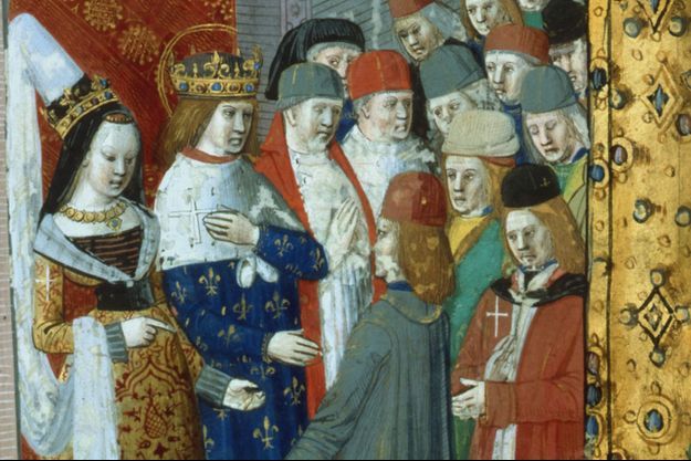 Saint Louis et Marguerite de Provence partent pour la croisade. Saint Louis et Marguerite de Provence partent pour la croisade.