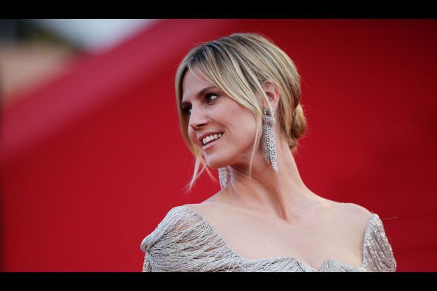  Heidi Klum au festival de Cannes, en mai dernier.