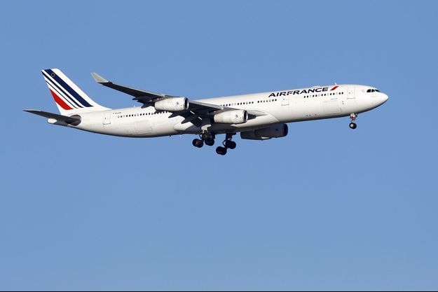 Un Airbus A340 d'Air France. (photo d'illustration)