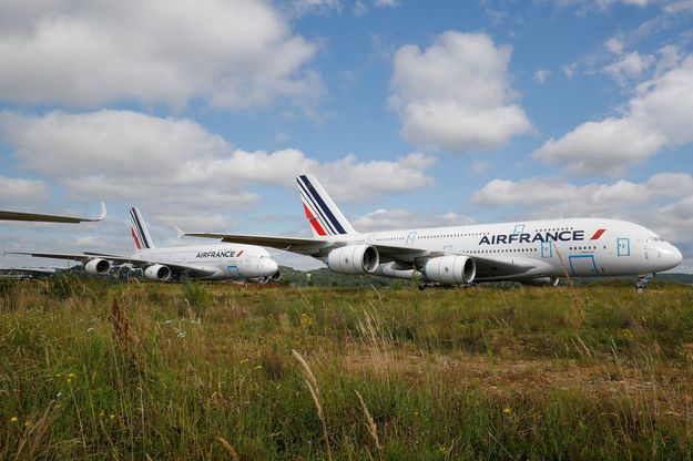 Chez Air France Ultime Adieu A L Airbus A380
