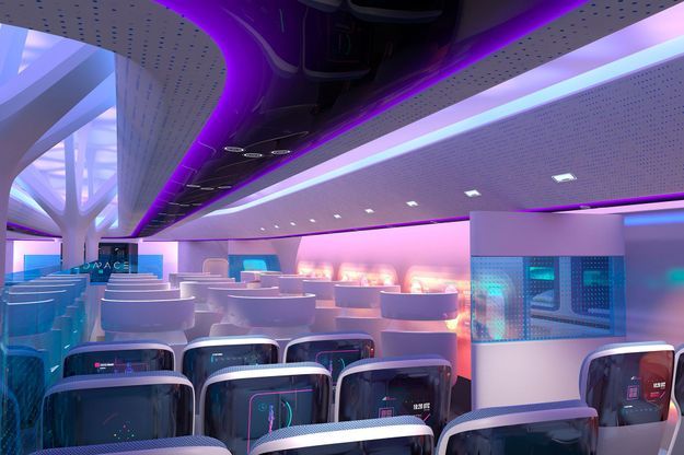 Airbus Devoile Son Avion Du Futur Au Salon Aeronautique De Singapour