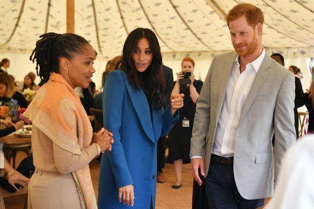 Bebe De Meghan Et Harry Doria Ragland Deja En Angleterre