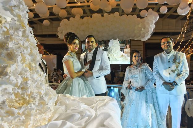 L Extravagant Mariage Indien A Bord D Un Paquebot De Croisiere
