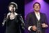 Mireille Mathieu et Patrick Bruel se sont retrouvés à Saint-Tropez le 7 août 2022, le temps d'un hommage au chanteur Daniel Lévi.