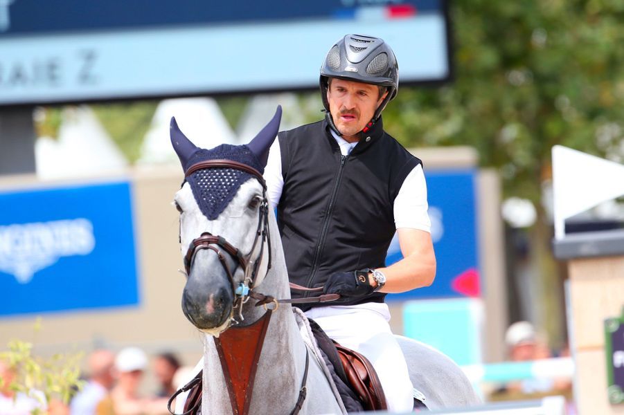 Guillaume Canet, star du Longines Paris Eiffel Jumping
