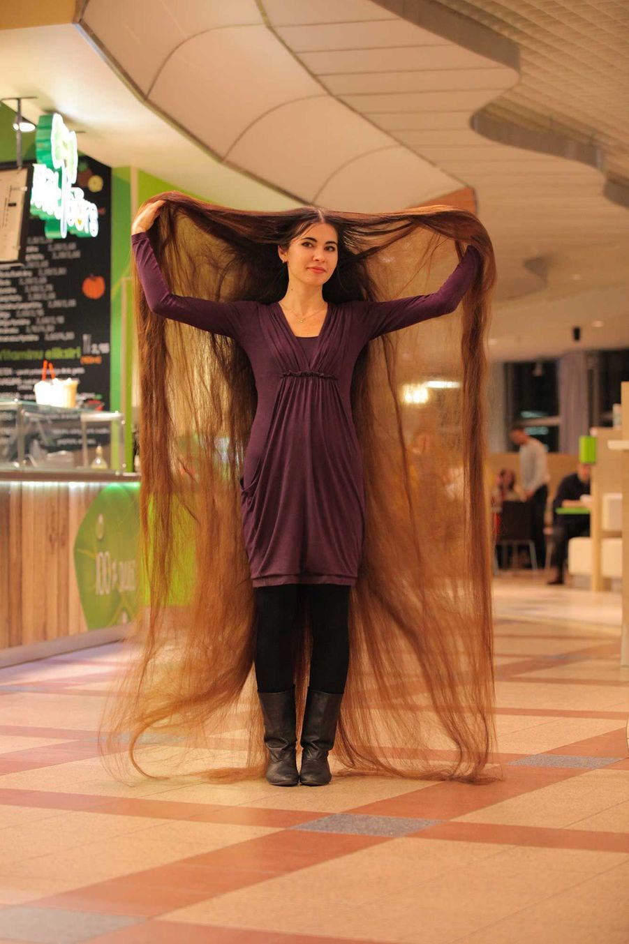 Aliia Nasyrova, la Raiponce lettonne