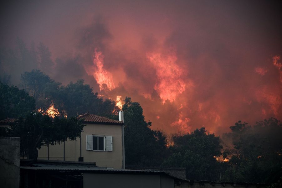 La Grèce appelle l'Europe à l'aide — Île d'Eubée La Grèce appelle l'Europe à l'aide — Île d'Eubée