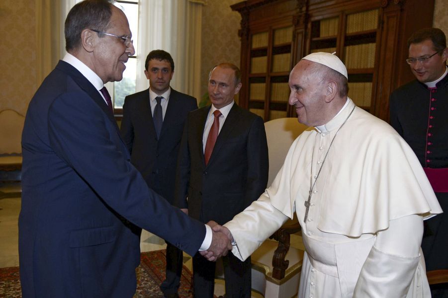 Le pape François reçoit Vladimir Poutine