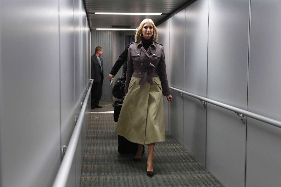 Images. L'arrivée d'Ivanka Trump au Maroc Images. L'arrivée d'Ivanka Trump au Maroc