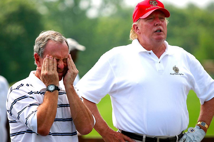 Michael Bloomberg et Donald Trump, deux milliardaires new ...