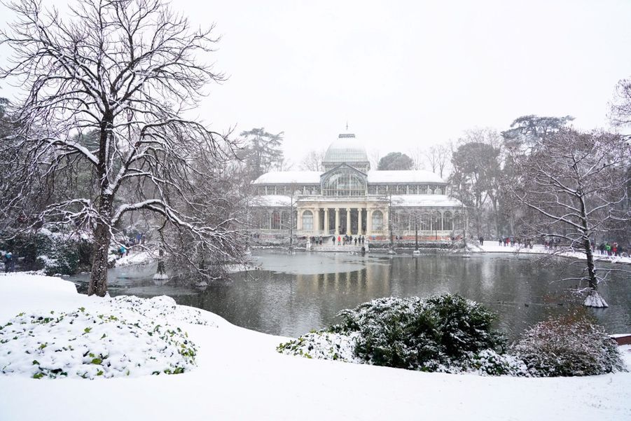 Une Tempête De Neige Sème Le Chaos En Espagne 3