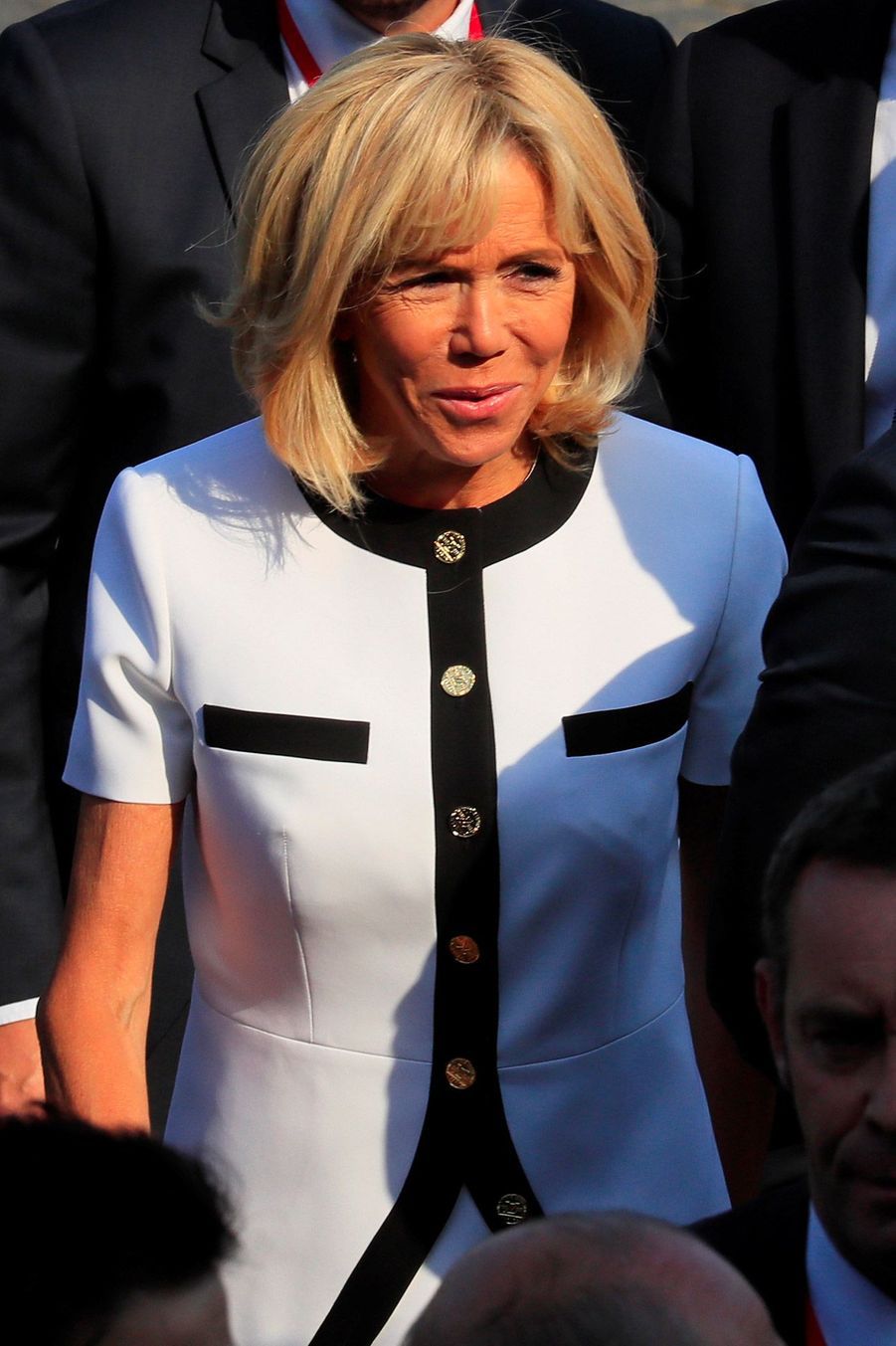 Brigitte Macron a assisté au défilé du 14 juillet