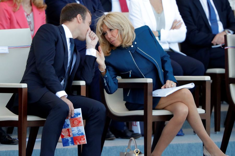 Brigitte Macron, le premier 14 Juillet d’une Première Dame