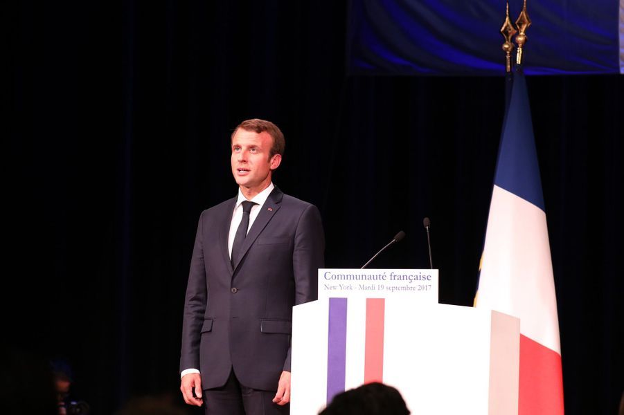 Emmanuel et Brigitte Macron à New York : une journée ...