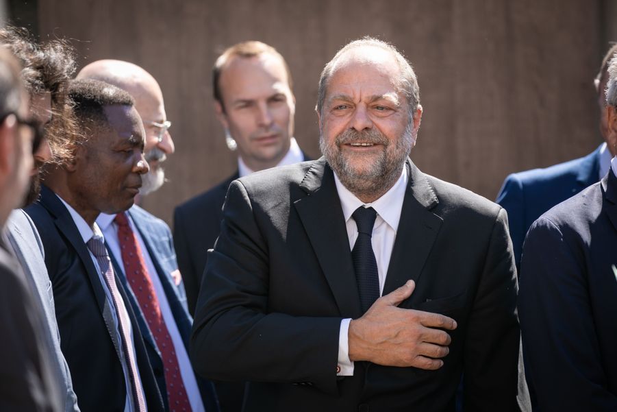Le ministre de la justice Eric Dupond-Moretti en visite ...