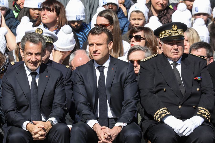 Macron et Sarkozy ensemble pour honorer les résistants des ...