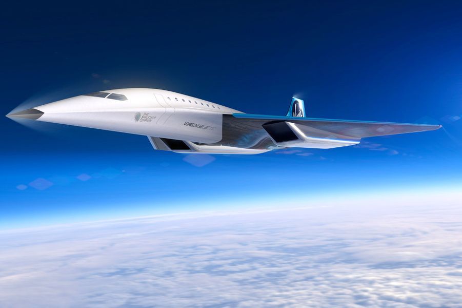 Virgin Galactic dévoile son avion supersonique, plus rapide que le Concorde