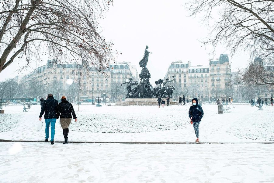 Paris neige 3