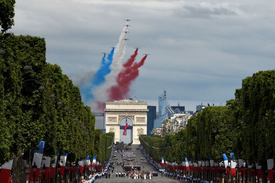 Le défilé du 14 juillet en images et en direct