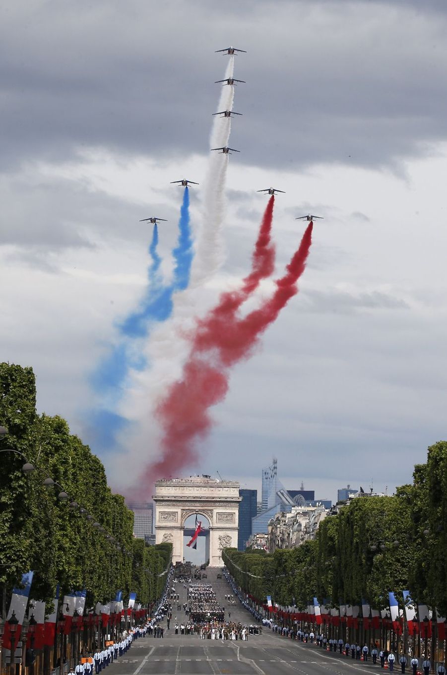 Le défilé du 14 juillet en images et en direct