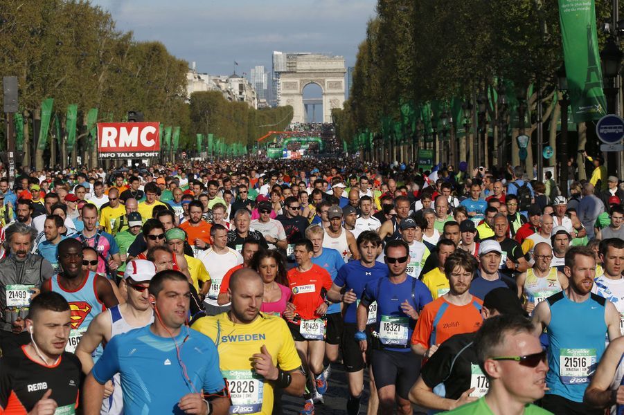 Combien De Participants Au Marathon De Paris Le marathon, sous le soleil de Paris