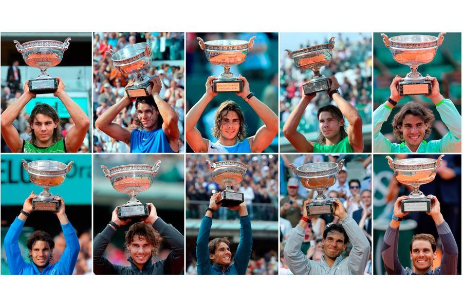 Rafael Nadal, L’évolution physique du roi de Roland-Garros