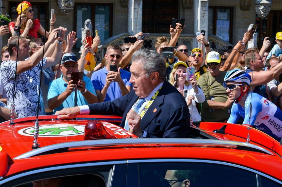 A Colmar, Sagan déroule l’étape et son discours A Colmar, Sagan déroule l’étape et son discours