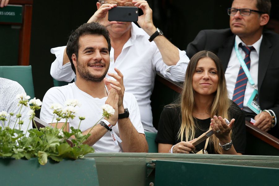 Amir et son épouse Lital, deux amoureux à Roland Garros