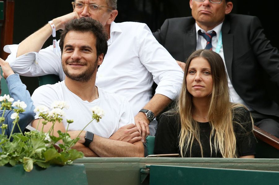 Amir et son épouse Lital, deux amoureux à Roland Garros