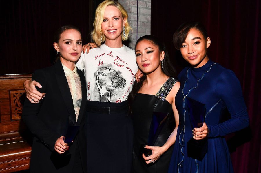 Charlize Theron et Natalie Portman, deux icônes aux IndieWire Honors