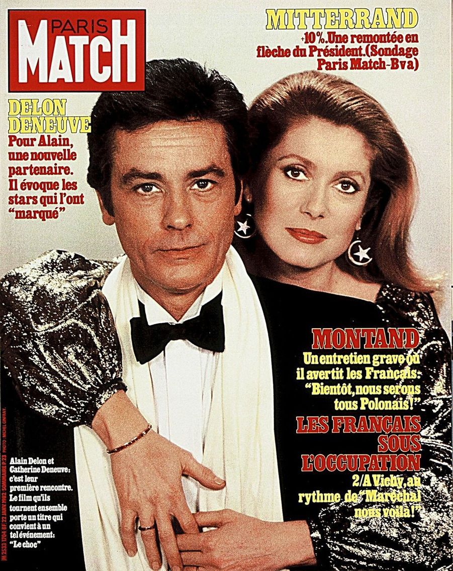 Film Avec Alain Delon Et Catherine Deneuve L’icône a 80 ans - Alain Delon, dans les archives de Match